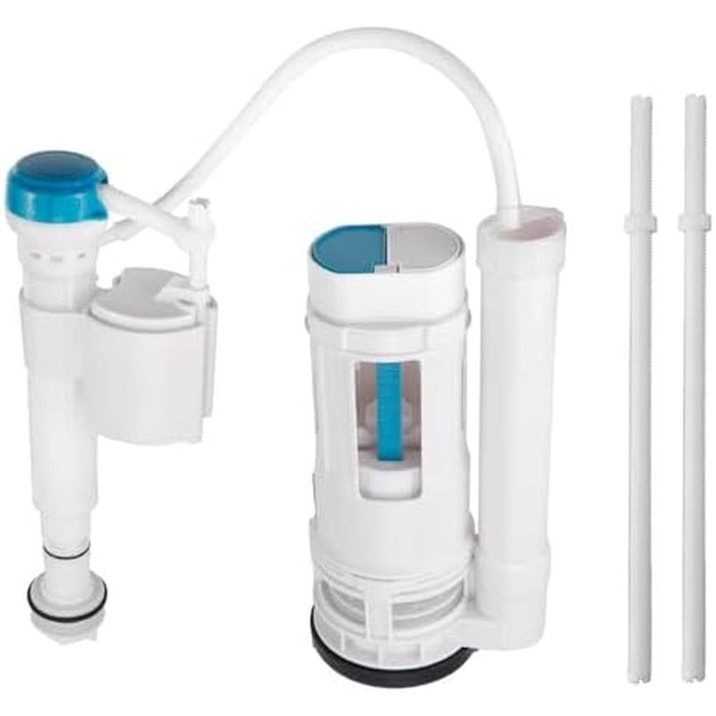 T T T Ulead 9.84 นิ้ว Flush Valve ชุดซ่อมห้องน้ําชิ้นส่วนซ่อมถังห้องน้ํา 7/8 "เติมด้ายวาล์ว