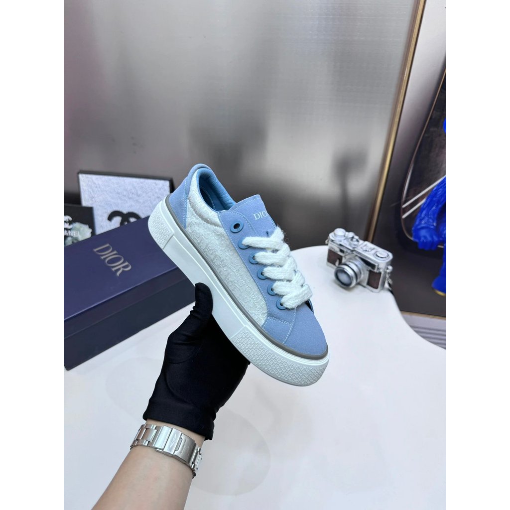 .Real Shot Dior B33 Series รองเท้าผ้าใบลําลอง CD Home รองเท้าผ้าใบ Dior รองเท้า Dior รองเท้าผ้าใบ Di