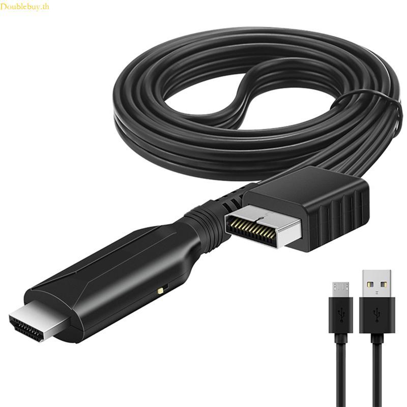 Doublebuy Mini ขนาดสําหรับ PS1 สําหรับอะแดปเตอร์แปลงความยาว 100 ซม. ดิจิตอลเต็มรูปแบบสําหรับตัวแปลง 