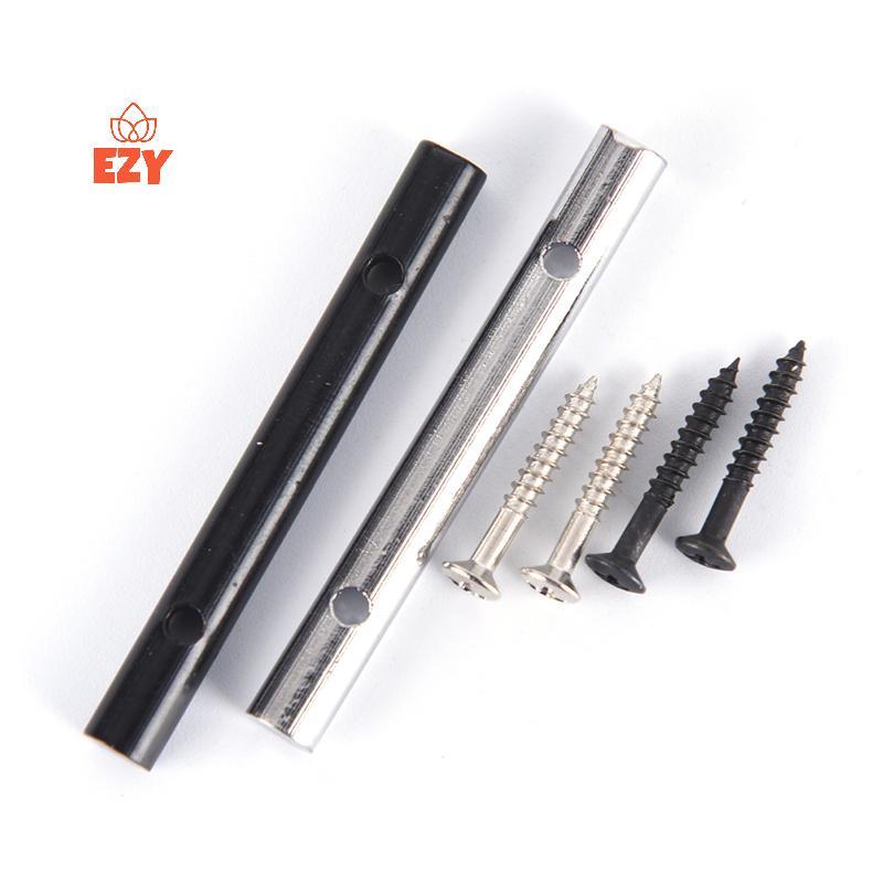 EZY โลหะกีตาร์ไฟฟ้า String Retainer Bar 2 สกรูอุปกรณ์กีตาร์ใหม่