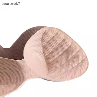 Beartwok7] ผู้หญิงบิกินี่เบาะแทรกเต้านม Bra Enhancer Push Up Chest Invisible Pad ใหม่