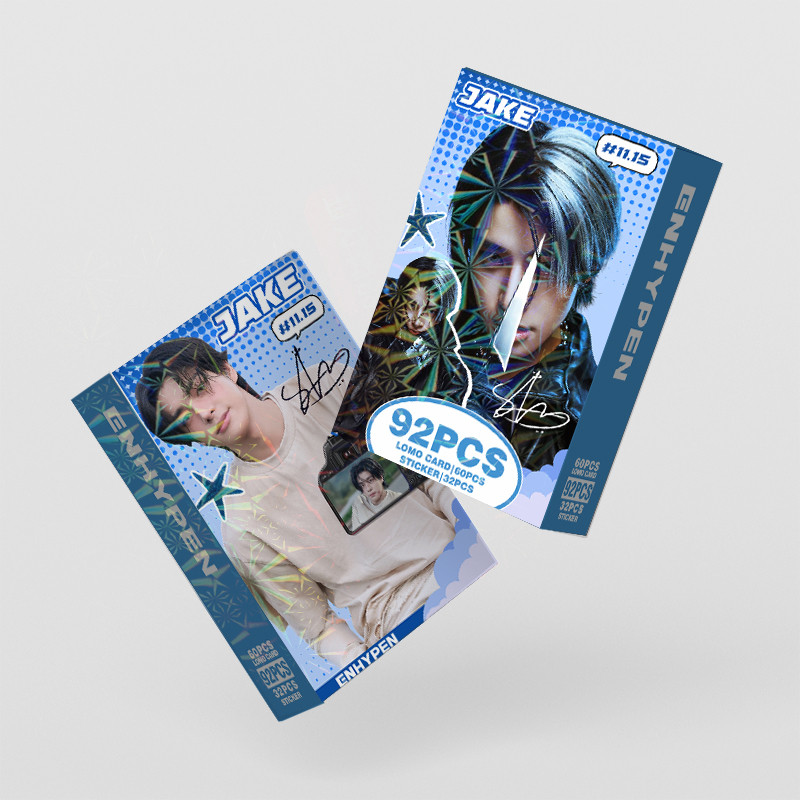 30-96 ชิ้น/กล่อง EN JAKE THE SIN VANISH Lomo การ์ด 2026 SEASONS GREETINGS 5th Anniversary สติ๊กเกอร์