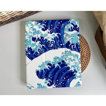 เคสอัจฉริยะแม่เหล็กคลื่นหยาบ เคส iPad 9, เคส iPad Mini 6 iPad Air iPad Pro 2021, เคส iPad Air 5 Air 