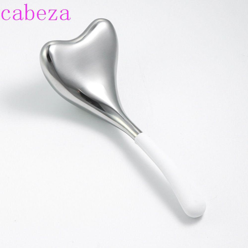 CABEZA Facial Globes Roller, ตา Puffiness Fishtail Ice Globes, Body Massager SPA Freeze สแตนเลส Cool