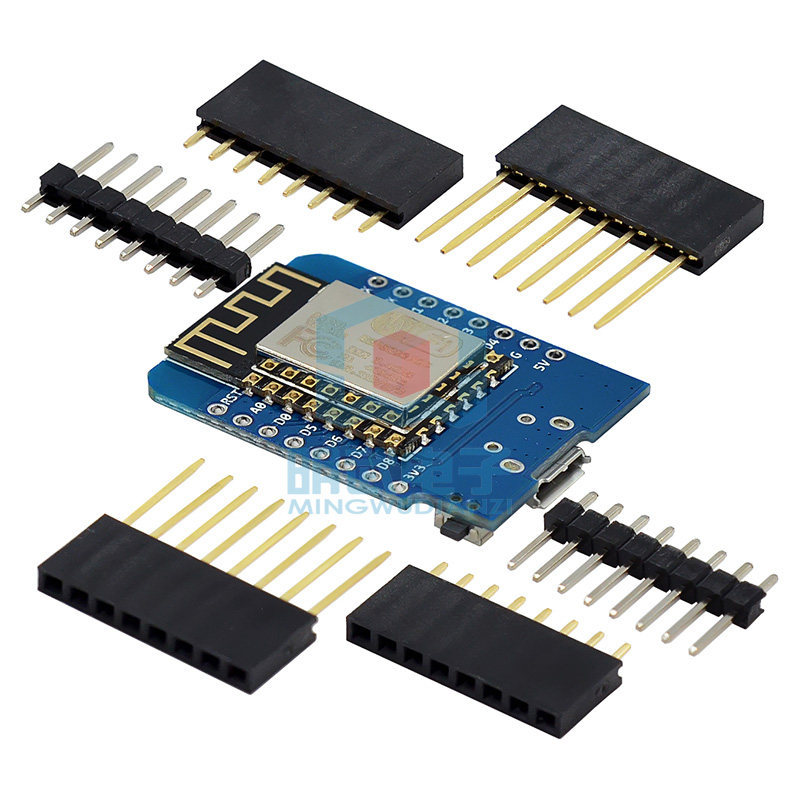 D1 MINI รุ่น NodeMcu Lua WIFI ติดตั้งบน ESP8266 บอร์ดพัฒนาไร้สาย MINI D1