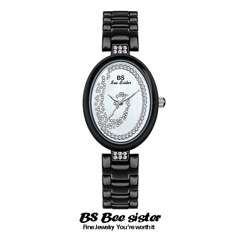 BS New hot-selling watch with oil spray finish, stylish black, cool and classic FA1300