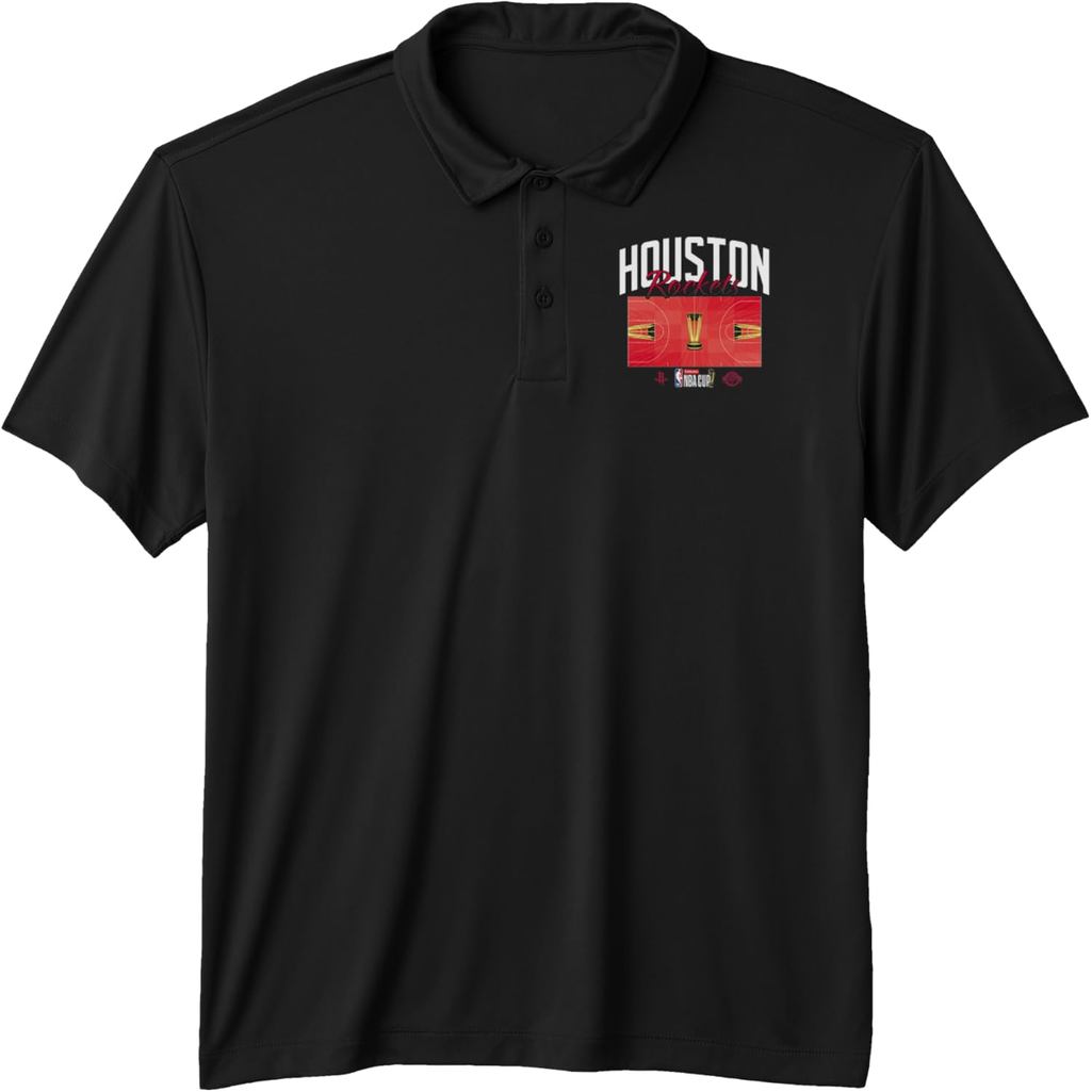 เสื้อโปโล NBA Cup Houston Rockets Court Performance