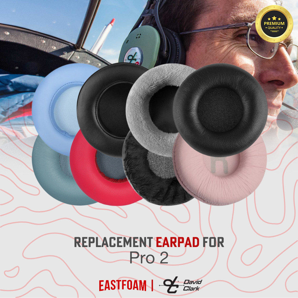 Earpad Ear Cushion Earcup Ear Pad David Clark Pro 2 Pro2 Pro-2 แผ่นโฟม