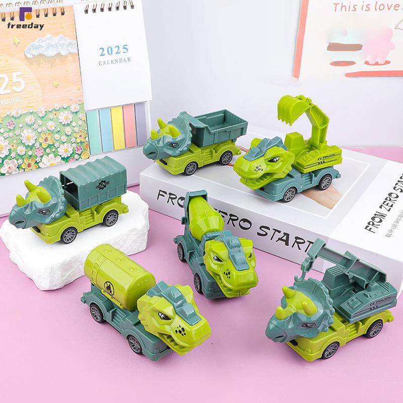 Available Transport Vehicles Excavators Dinosaurs Construction Toys ถอดและ Self Loading ออกกําลังกาย