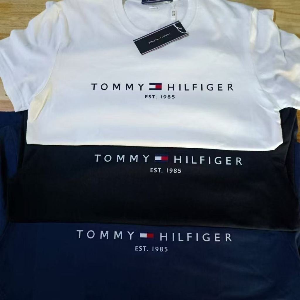 เสื้อยืดแฟชั่นสำหรับผู้ชาย แขนสั้น สไตล์ยุโรปและอเมริกัน บาง-พอดี และสวมใส่ง่าย