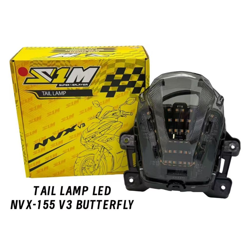 ไฟท้าย ButterFly NVX V3 Lampu Belakang LED NVX V3