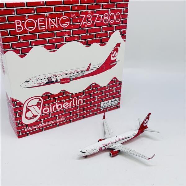 P PH400 Berlin Airlines 738 Christmas Style This คือ Berlin Airlines 738 ใช้ภาพวาดคริสต์มาส นี่ยังมี