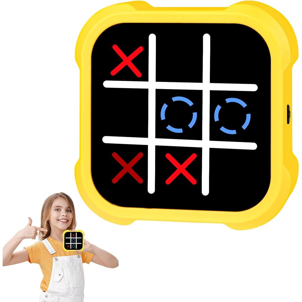 เกม Tic Tac Toe อิเล็กทรอนิกส์ปริศนาเกมมือถือแบบพกพา, 3-in-1 Tic Tac Toe Bolt เกม Travel Tic Tac ของ