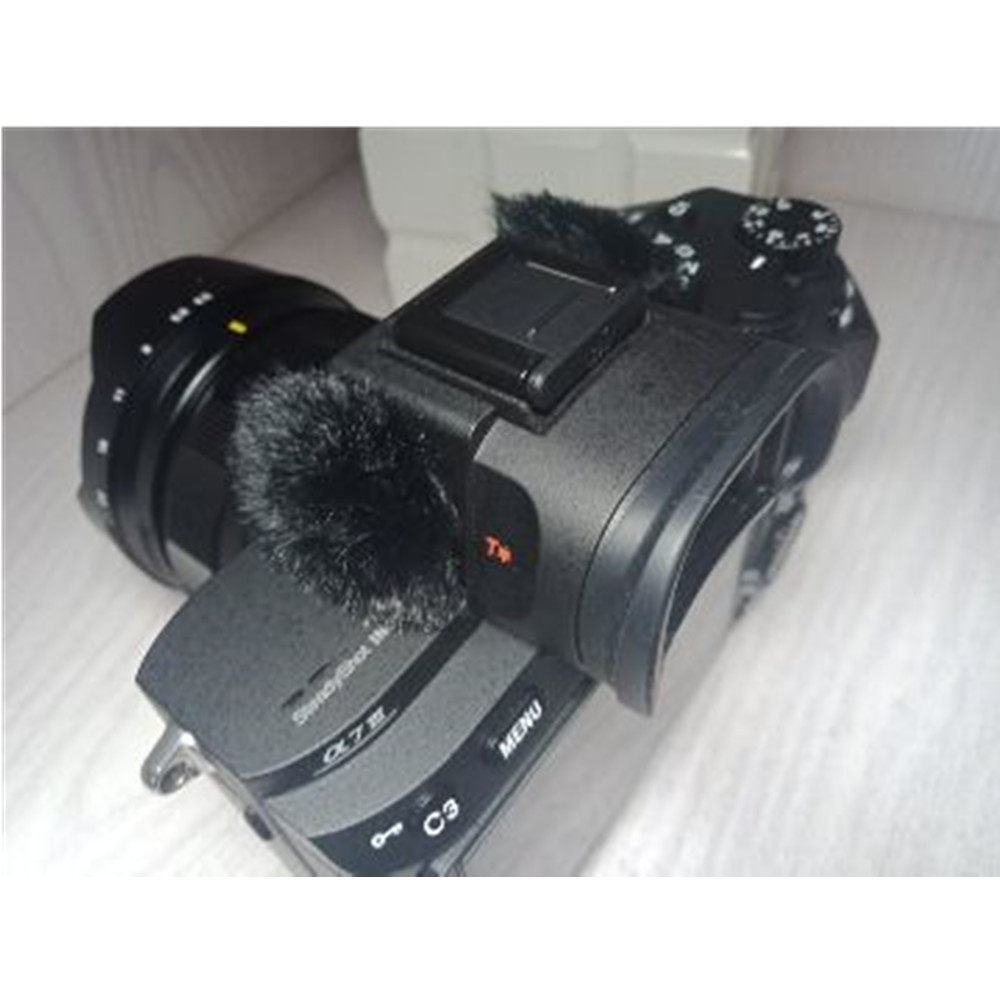 เหมาะสําหรับ Sony SONY A7M3 กล้องเสื้อกันหนาวกันลม Sony SONY A7M3 สติกเกอร์ขนสัตว์กันลม