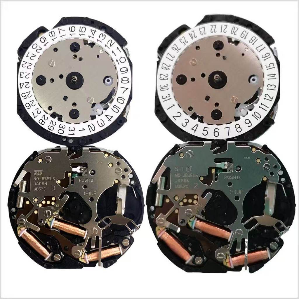 อุปกรณ์เสริมนาฬิกา Japan Tianmadu Movement VD57 มัลติฟังก์ชั่นนาฬิกา VD57C พร้อมแกนจับแบตเตอรี่