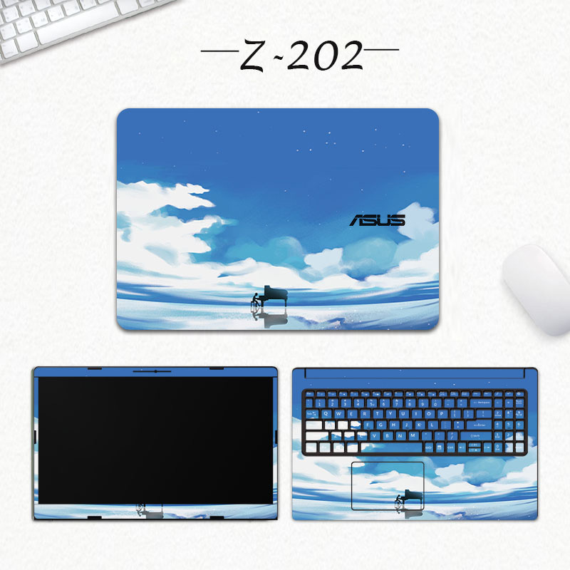 ASUS Vivobook S14 OLED M5406U 3pcs ABC ไม่มีสารตกค้าง Costomized คอมพิวเตอร์แล็ปท็อป Precut Decal ผิ
