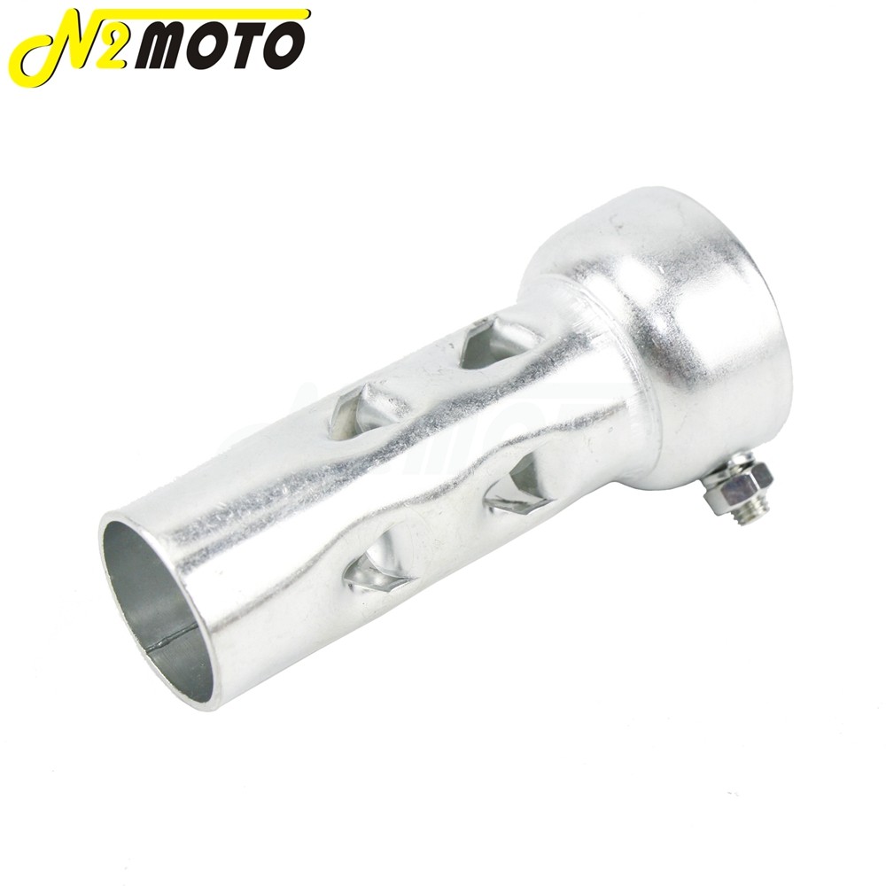 T-50 มม./2 "ลากท่อท่อไอเสีย Baffle 4" & 8 "ท่อไอเสีย Silencer DB Killer NOISE Sound Eliminator สามาร