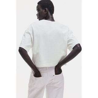 H&M(เอชแอนด์เอ็ม) เสื้อยืดทรงบ็อกซี่ ผู้หญิง 1290209_1