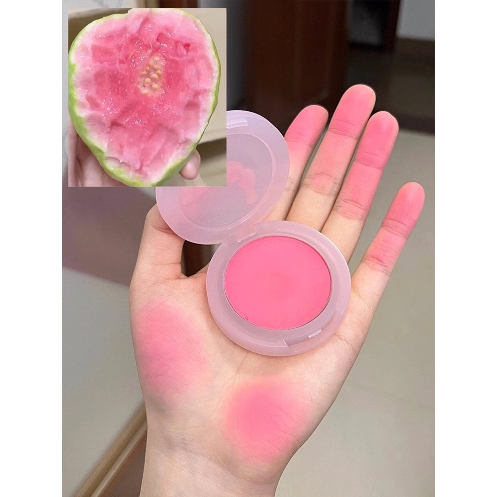 บลัชลากลาส บลัชออน บรรยากาศฤดูใบไม้ผลิ Guava Color Blush Light Face Tender Girl เกาหลี Air Cushion B