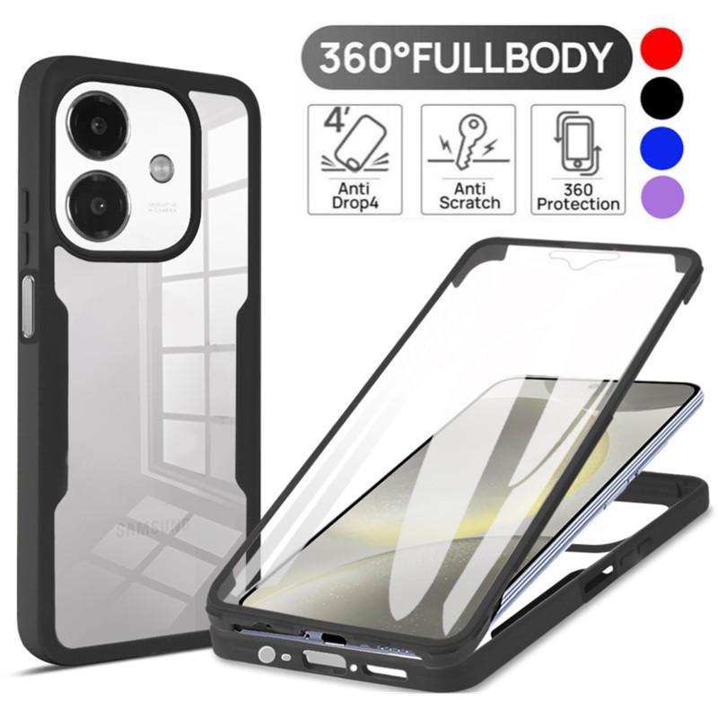 Full Body Protection เคสโทรศัพท์กันกระแทกเหมาะสําหรับOPPO A40 4G A40M A60 5G A3 A3x Clear Fundas Coq