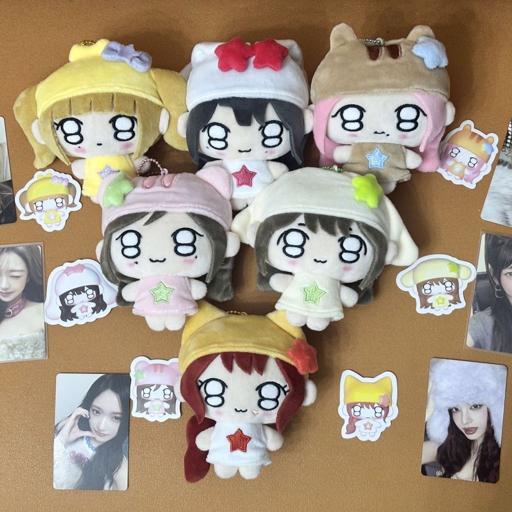 IVE ตุ๊กตาอัลบั้ม Zhang Yuan Yingan Youzhen ตุ๊กตาตุ๊กตาดาว