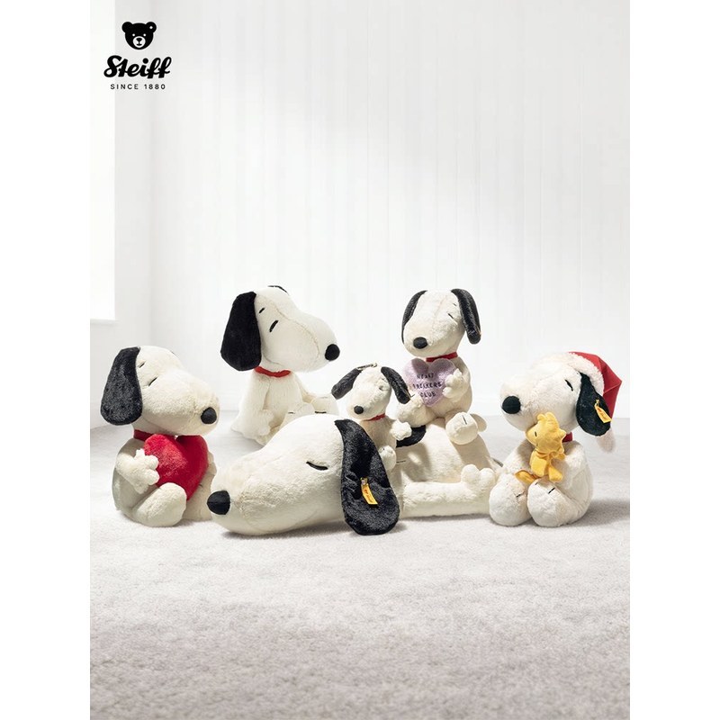 Snoopy snoopy Germany Steiff อย่างเป็นทางการของแท้ snoopy snoopy snoopy ตุ๊กตาของเล่นตุ๊กตาน่ารักของ