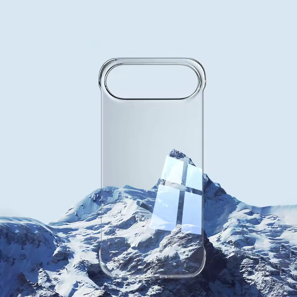 Ultra Thinโปร่งใสFrameless HardสําหรับiPhone air 17 16e รูปที่ 7
