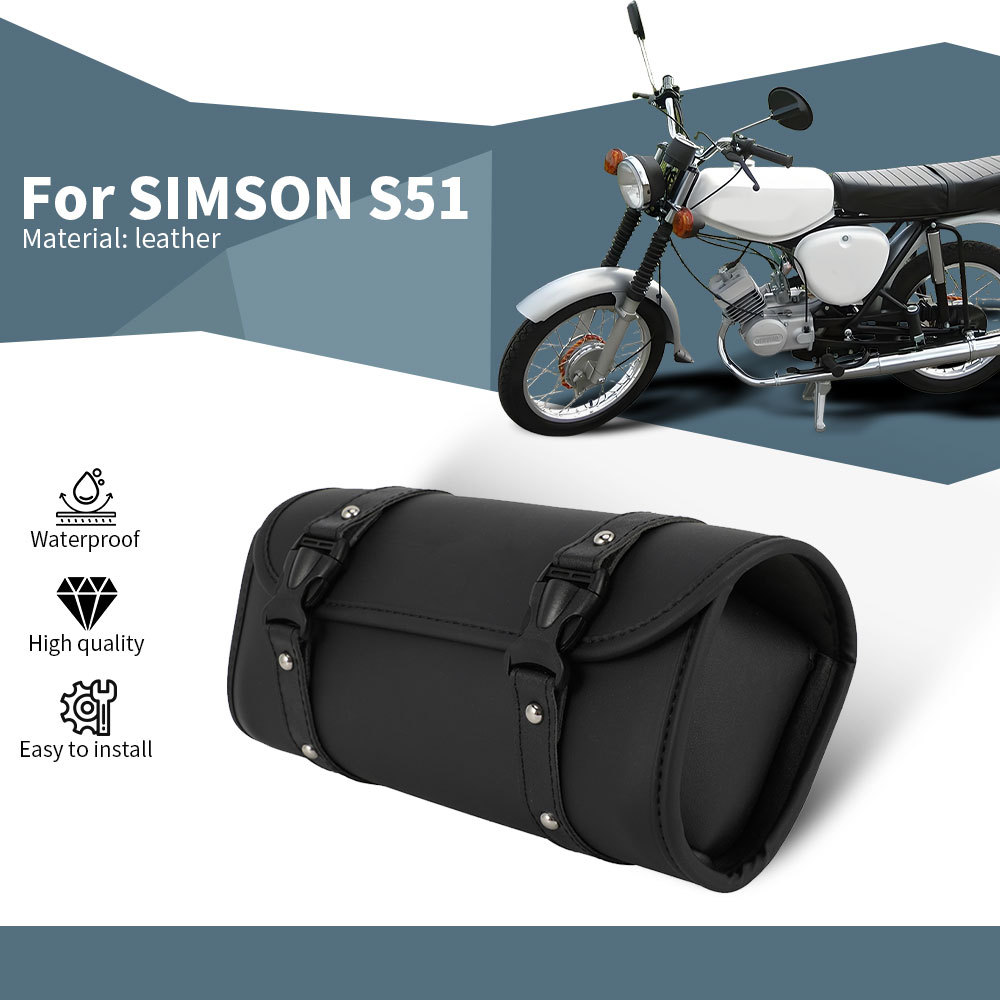 TC Motorcycle Tool Storage Bag New Leather Bag Decoration Bags Part Accessories For SIMSON Simson S5