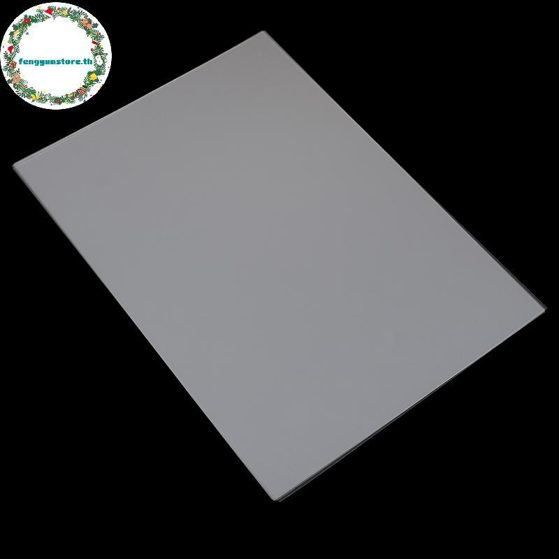 YUNSTORE 10 ชิ้น A4 Inkjet Laser Printing Transparency Film กระดาษถ่ายภาพ PCB Stencils TH