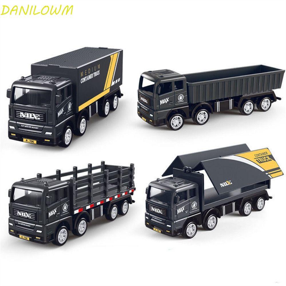 ดานิโลม รถบรรทุกจําลองของเล่น Diecasts วิศวกรรม จําลองขนย้าย ดึงกลับรถ ของขวัญวันเกิด ของเล่นเพื่อการศึกษา