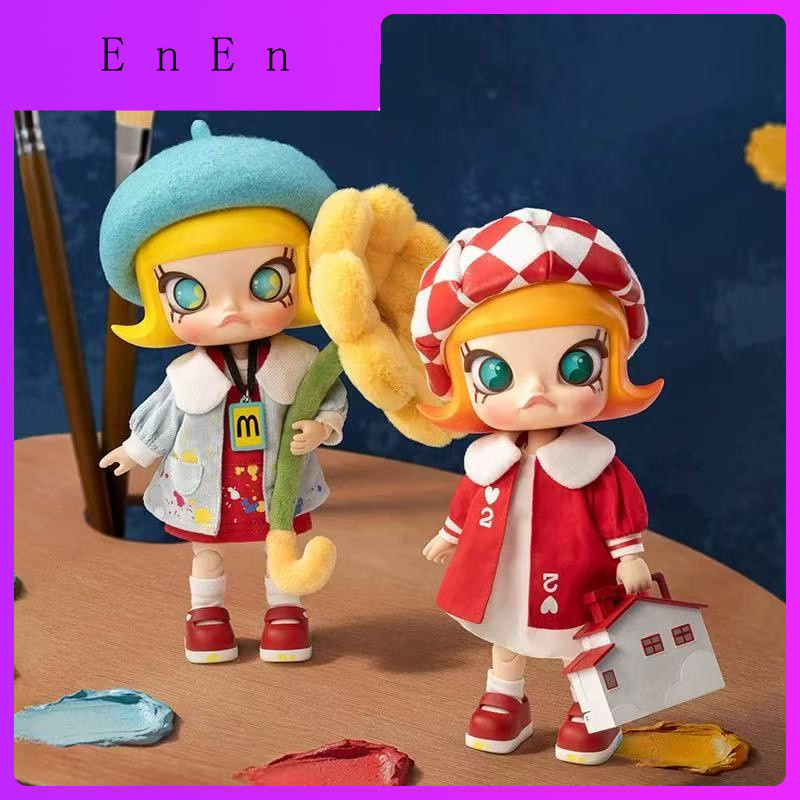 POPMART MOLLY 20th Anniversary Series 1/8 Action Figure Figure Mystery Box Gift