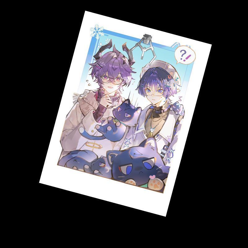 [Bota Shop] Yuanshen Dulin Sanbing อะนิเมะเกม Photocard การ์ด LOMO ของสะสมการ์ดที่ระลึก HM