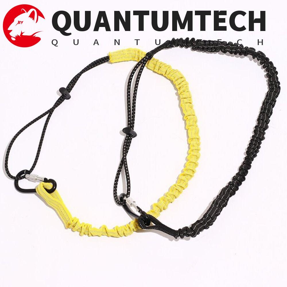 QUANTUMTECH เครื่องมือ Lanyard พร้อมสายคล้องคอ, ขยายแบบพกพาคลิป Bungee Cord, น้ําหนักเบาสกรูล็อค Car