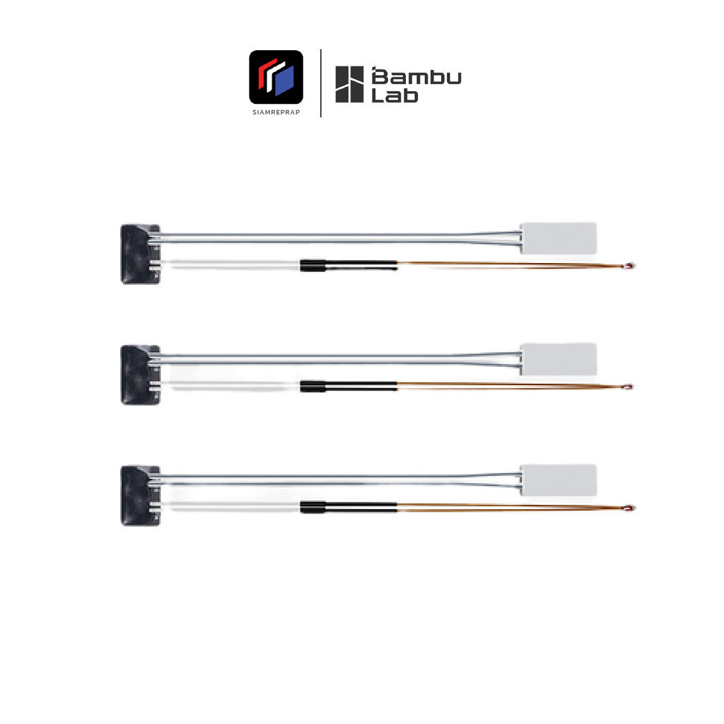 Bambulab ชุดทำความร้อนและหัววัดอุณหภูมิ Bambulab X1E ของแท้ เปลี่ยนง่าย (1 ชุดมี 3 ชิ้น)
