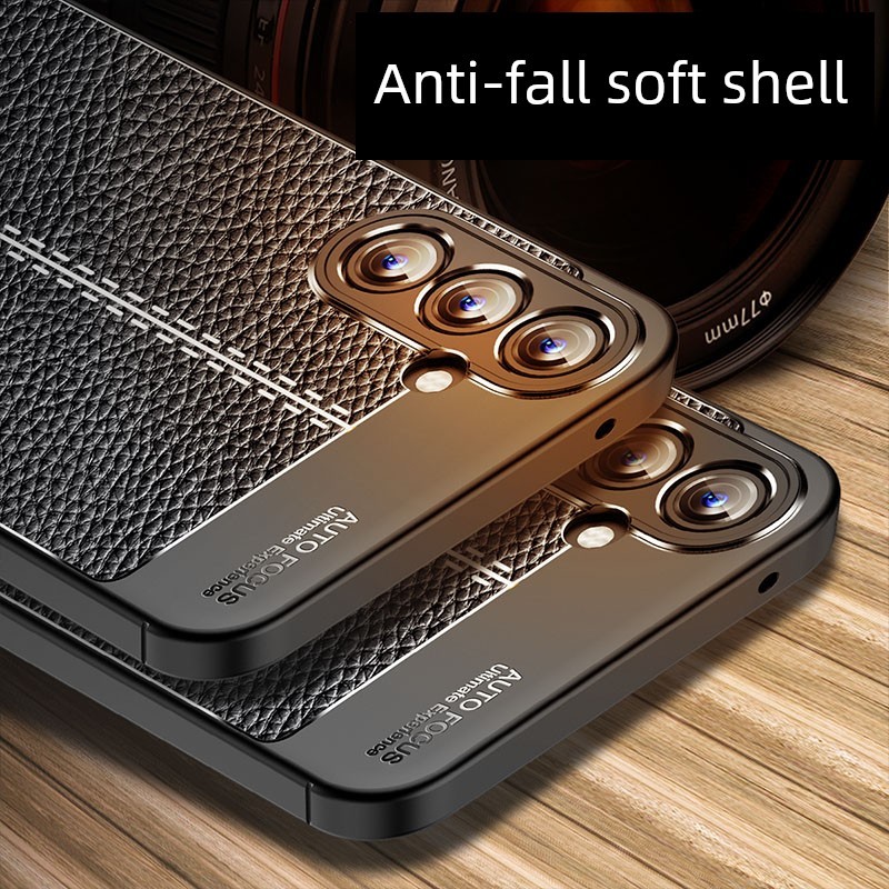 เคส samsung a15 5g เคส samsung a55 5g ซัมซุง เหมาะสําหรับหนังเม็ดเคสป้องกันเคสโทรศัพท์ที่ไม่ซ้ํากัน