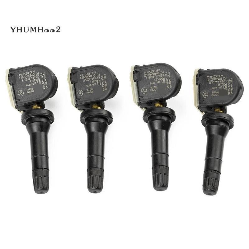 [yhumh002]เซ็นเซอร์ความดันยาง 4 ชิ้น F2GZ-1A189-AB F2GZ-1A189-B สําหรับ Explorer