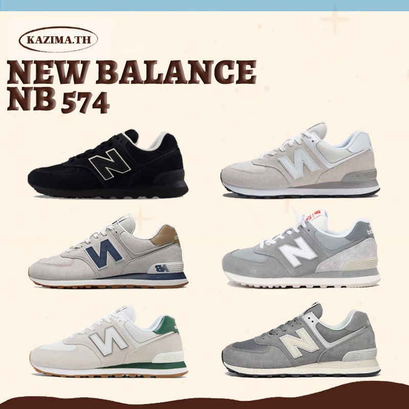 ของแท้ 100%(พร้อมส่ง/พรีออเดอร์) 🇰🇷New Balance 574 U574NAB/U574BKR/ML574EVW/U574UL2/ML574LGI รองเท้า