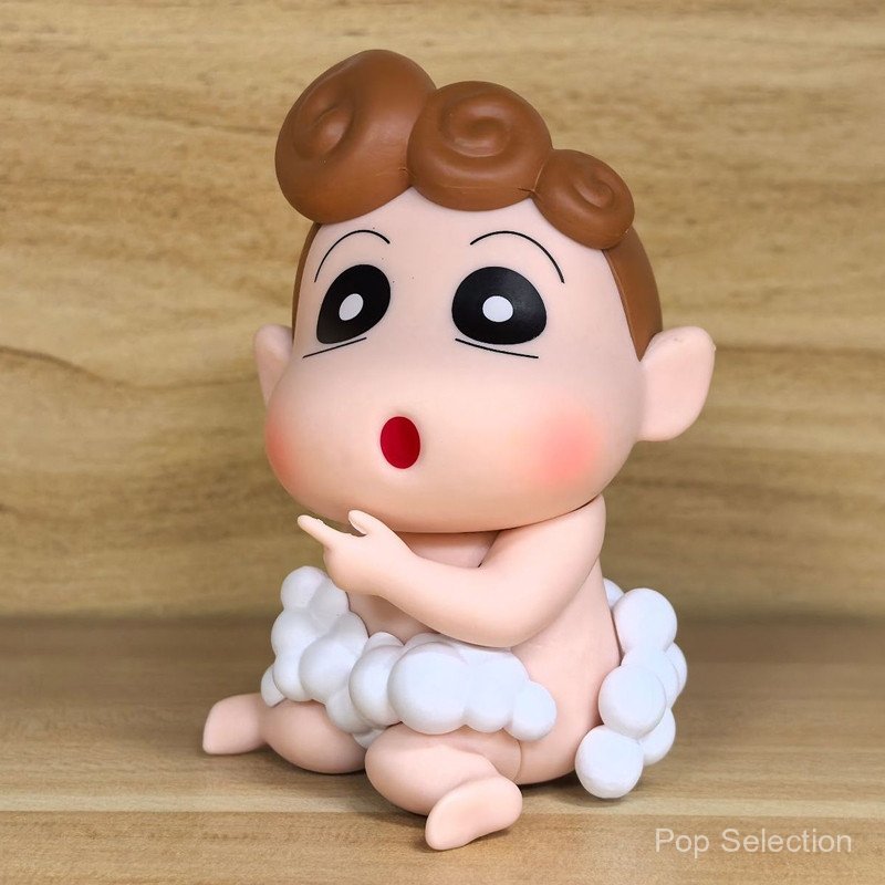 9 ซม.ญี่ปุ่นอะนิเมะ Crayon Shin-chan Bath Nohara Himawari รุ่น Q PVC Action Figures รุ่นเดสก์ท็อปคอลเลกชันตกแต่งตุ๊กตาของเล่น