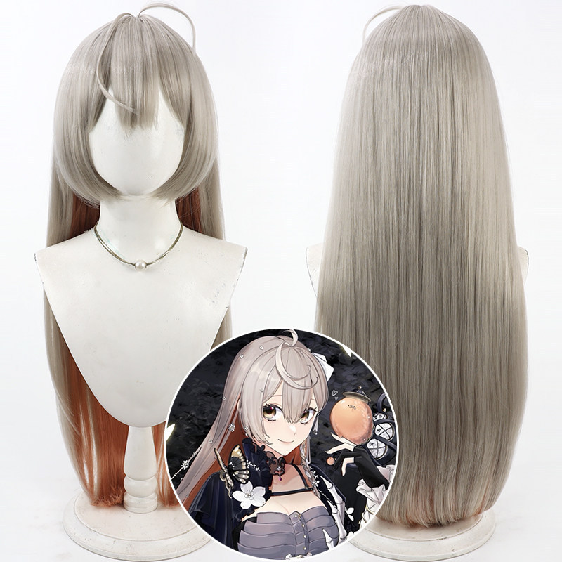 VTuber Klara Charmwood Cosplay Wig Realistic Scalp Dual-tone Design