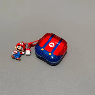การ์ตูนน่ารัก overalls Mario สําหรับ AirPods4 เคสหูฟัง AirPodsPro3 2025 ไร้สายบลูทูธ 1/2/3 รุ่นซิลิโคนอ่อนนุ่ม Pro2 ป้องกันการตก Pro3