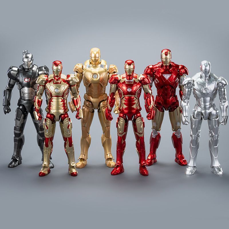 Fanle Marvel Quick Assembly Series 3 1:12 Mark MK7 Action Figure สําหรับเด็กผู้ชาย