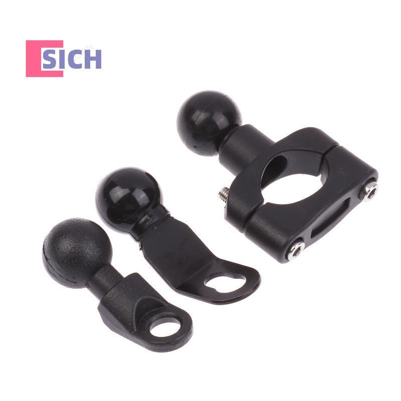 [Sich] 1 ชุด 2.3 ซม. Ball Clamp Braet สําหรับที่วางโทรศัพท์มอเตอร์ไซค์ PJ10/PJ13/PJ18 รถจักรยานยนต์ Handlebar Mount ฐานชุดอุปกรณ์เสริมใหม่