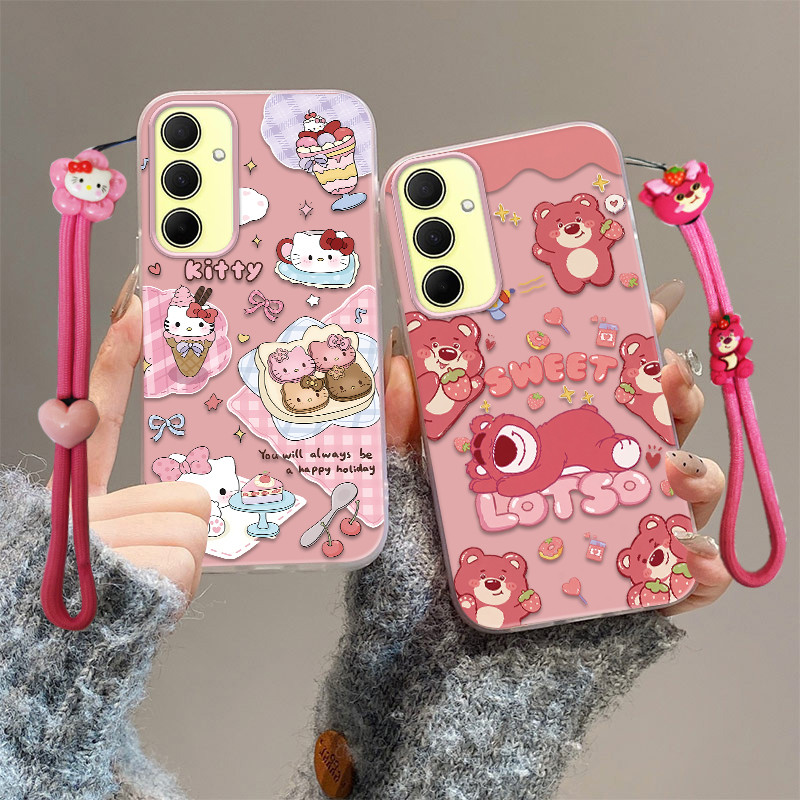 เคส Samsung a34 5G เคส Samsung a35 5G เคสโทรศัพท์ป้องกันการหล่นน่ารัก