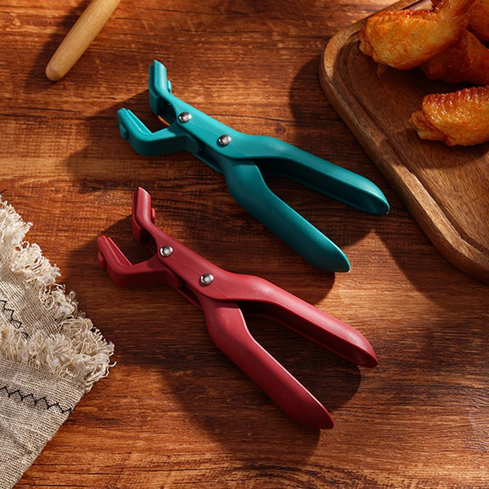 แผ่นร้อน Gripper แหนบอเนกประสงค์ Anti-scald Clamp สําหรับชาม Pans & แผ่นผู้ถือห้องครัว S4s5