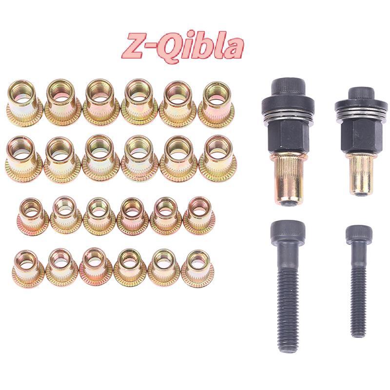 [Z-Qibla-t] M6 M8 Rivet Nut s คู่มือ Riveter คอลัมน์สแตนเลสหกเหลี่ยมถั่ว AM6SS AM8SS DIY เจาะ Rivet 
