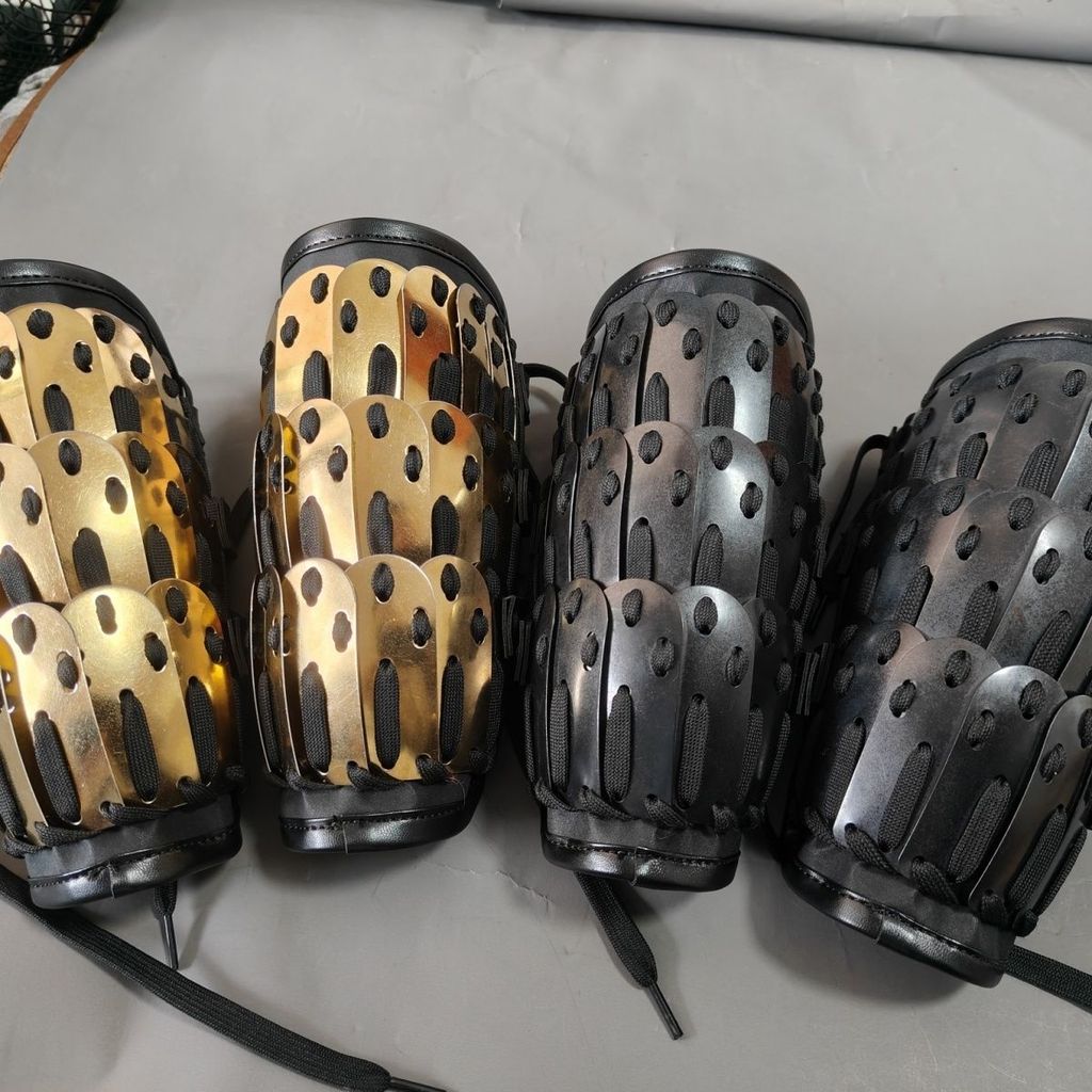 Stainless steel arm guard cosplay film tactical armor wrist guard lamellar armor