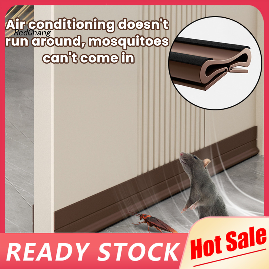 /อาร์ซี/ ภายในชั้นประตูซีลด้านล่างแถบซีล Weatherproof Under-door Sweep Noise Dust Wind Blocker Gap F