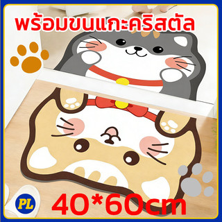 พรมปูพื้น พรมเช็ดเท้า นิ่ม ซับน้ำได้ดี 40*60CM มีให้เลือกหลากหลายสไตล์ วางในห้องนอน/ห้องน้ำ/ห้องครัวได
