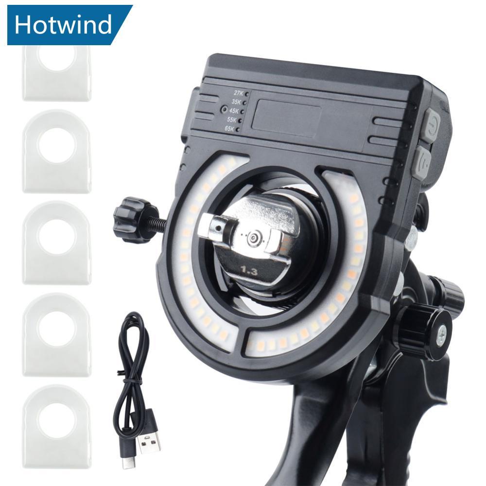 HW Auto Body Paint สเปรย์แสงเครื่องมือปรับอุณหภูมิสี Shadowless ทํางานสําหรับภาพวาด Refinishing W1X7