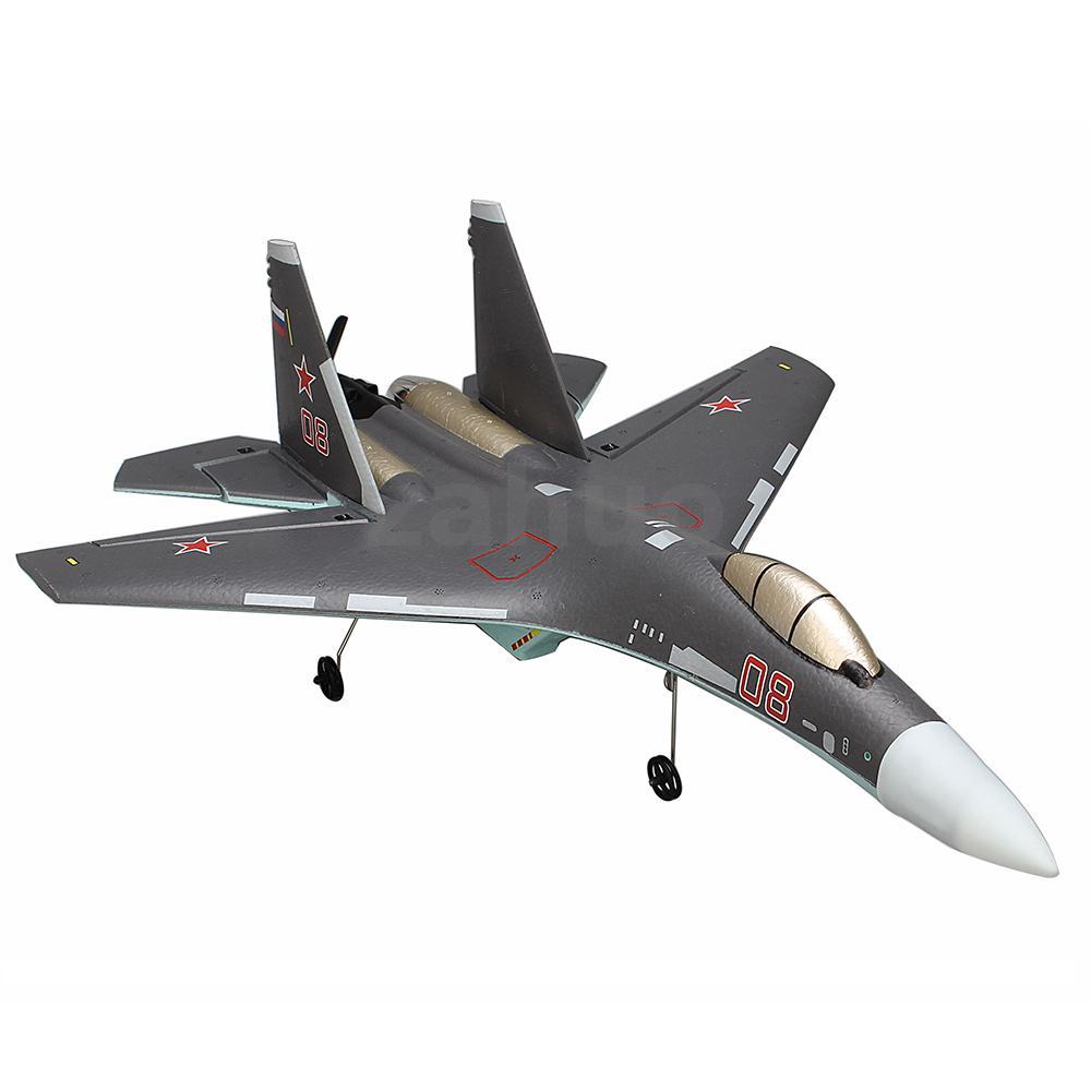SU-35 Fighter QF009 375mm Wingspan 3D/6G ไจโรสลับได้ 6 แกน 2.4G 4CH EPP RC เครื่องบินเครื่องบินปีกคงที่ชุด + มอเตอร์